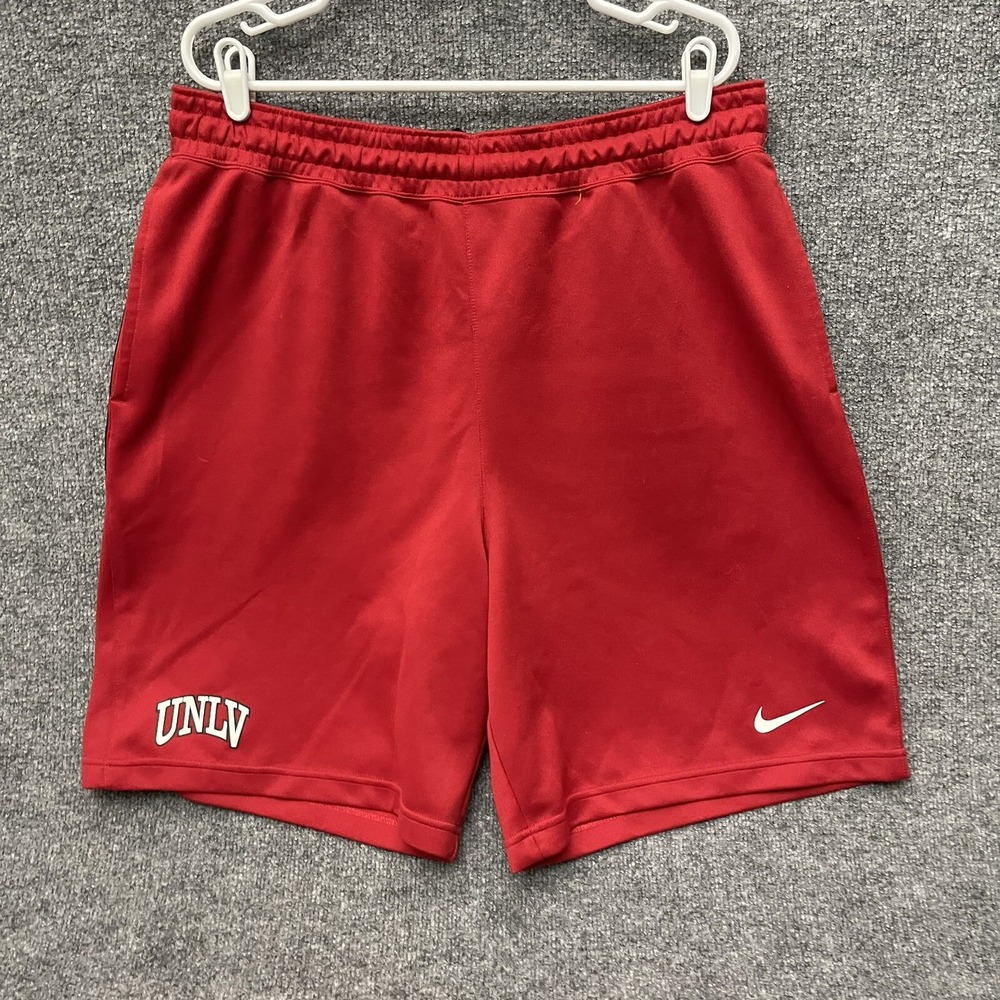 Nike Basketball Shorts Men's Sz 2XL Red Drawstring CQ1372-687
